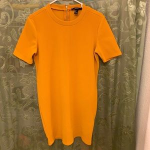 FOREVER 21 Mustard Yellow Dress